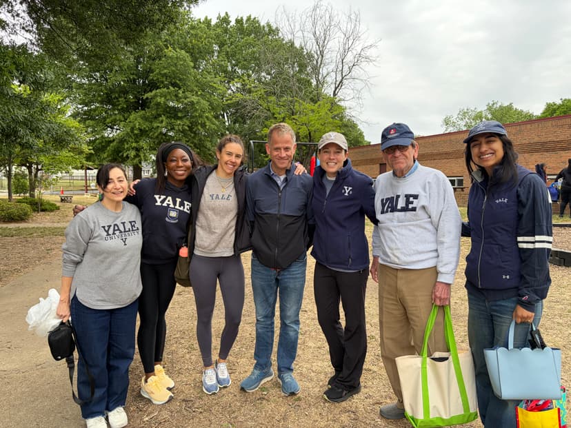 Yale Club Richmond Virginia RVA Day of Service 2026 Spring Bash at Anna Julia Cooper School